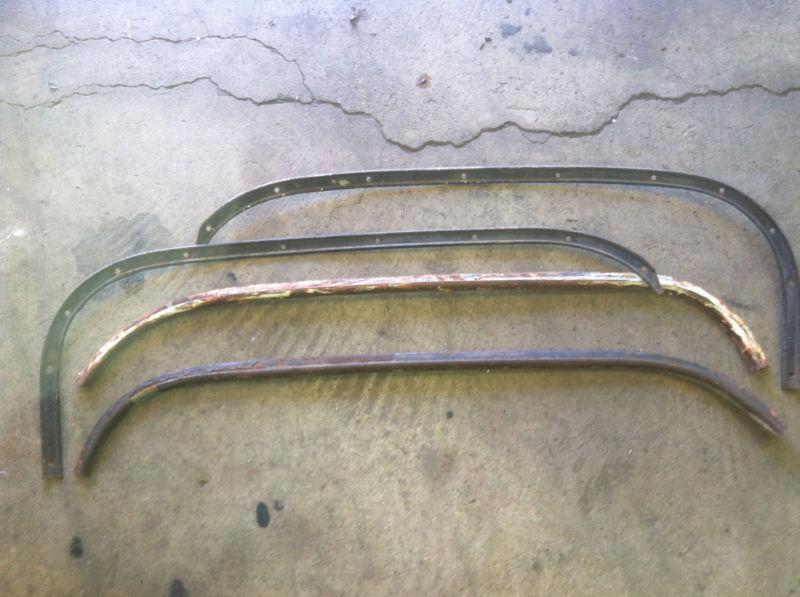 1935/36 ford pickup drip rails ratrod hotrod a / t 32 34 36 49 