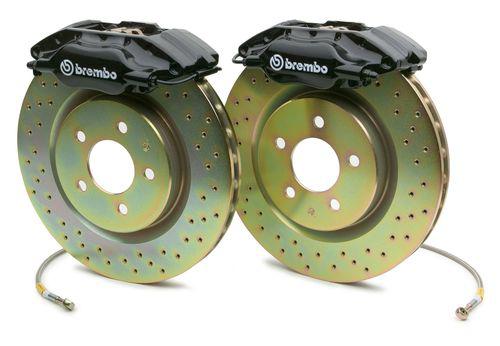 Brembo gt bbk big brake kit 4pot front for 1994-2004 ford mustang 1e4.6001a