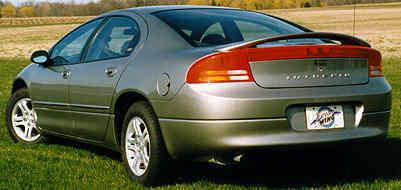 Painted dodge intrepid custom style ii spoiler 1998-2004