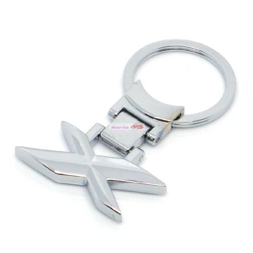 3d pendant key chain ring chrome fit x1 x3 x5 x6 x series xdrive e83 e53 e70 e71