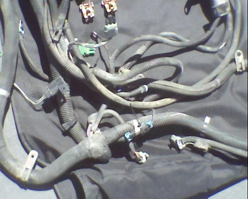 1987-1995 chevrolet gmc ecm main wire harness complete tbi connectors!