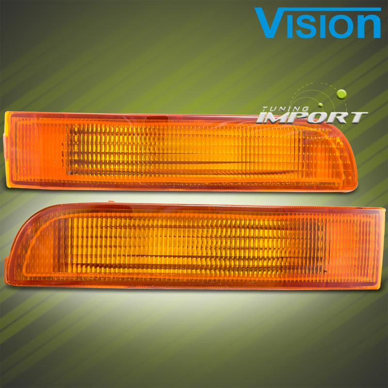 Vision 95 96 97 98 99 nissan maxima gle gxe se amber lense side marker lights 