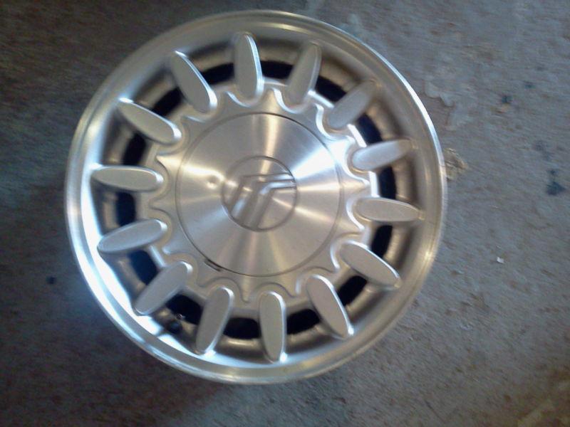 * 15 inch factory alloy rim - ford taurus / mercury sable / 1996-1999 / machined