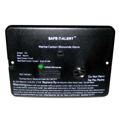 Safe-t-alert 62 series carbon monoxide alarm - 12v - 62-542-marine - flush mount