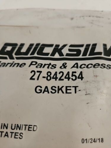 New mercury  quicksilver exhaust tail pipe gasket  efi-700 sci   27-842454 nos