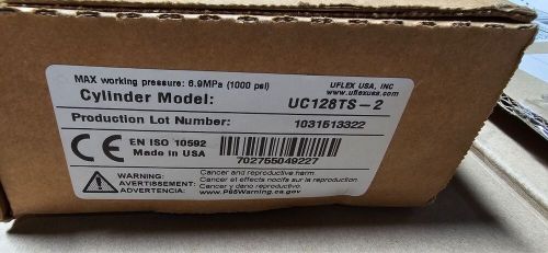 Uflex uc128ts version 2 hydraulic cylinder 1.38&#034; bore 7.8&#034; stroke front #2 link