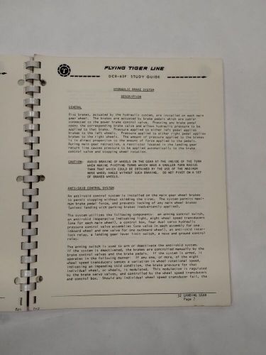 Flying tigers dc-8-63 landing gear study guide-original