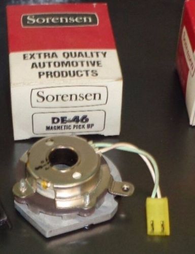 Vintage sorensen distributor magnetic pick-up #de46; fits 1980-89 various g.m.