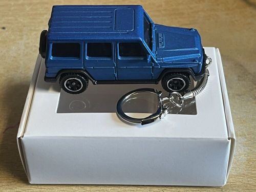 Diecast mercedes benz g-class blue 