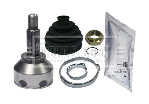 Cv joint front outer bcj1241 borg &amp; beck c.v. driveshaft top quality guaranteed