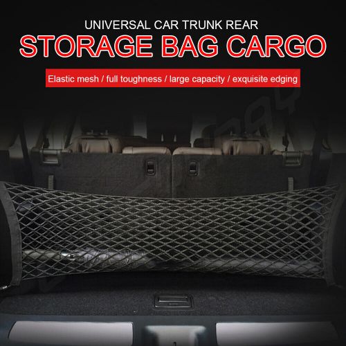 Rear trunk envelope style cargo net for jaguar s-type 1999-2008 xkr 2000-2006