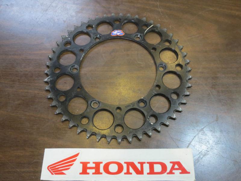 2006 kawasaki kx450f black aluminum rear back sprocket 06 07 08