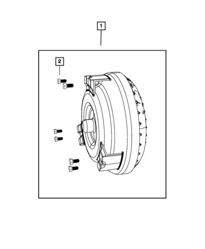 Genuine mopar torque converter kit r5174299ac