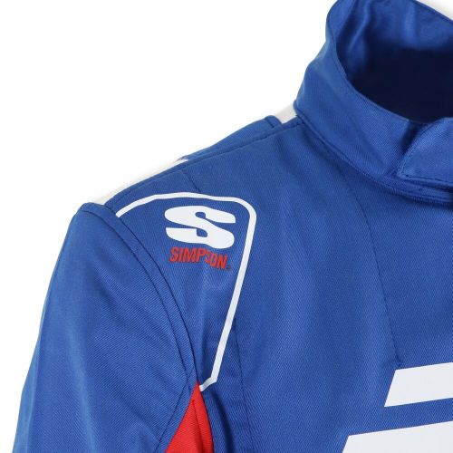 Simpson racing as04521 airspeed suit blue/red/white xxl