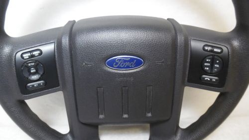 2016 ford f250 super duty urethane steering wheel w/ driver airbag air bag oem