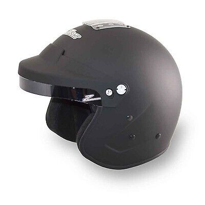 Zamp h77403fxl - rz-18h flat black xl full face racing helmet