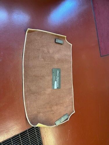 2001 bentley arnage boot carpeting - autumn with oatmeal carpet binding