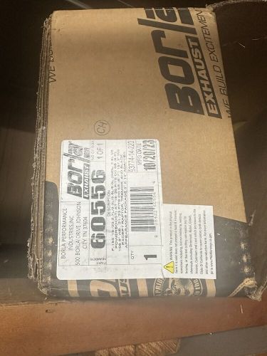 Borla exhaust 60556 2015 f150 3.5l/5.0l at cc std b (6.5ft) 157in wb 3in adaptor