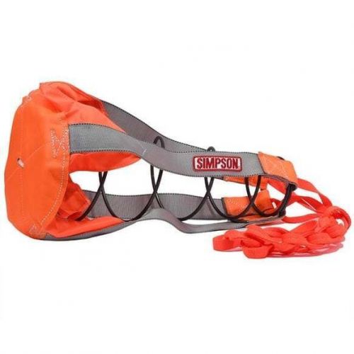 42085s simpson racing pilot chute - safety orange