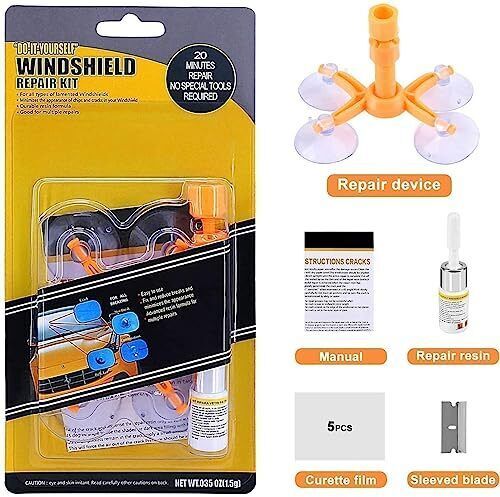 Rain-x 600001 windshield repair kit