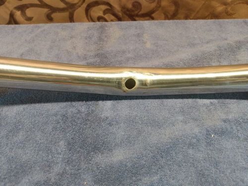 1955-67 volkswagen vw beetle bug ~ oem chrome rear bumper guard overrider bar