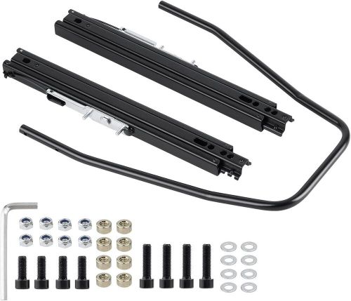 Black seat slider , seat mounting track assembly kit , fits for nrg sparco