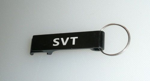 Svt black metal bottle opener keychain key chain high quality ships from the usa