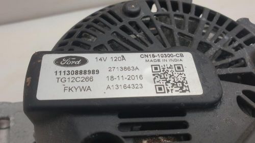 Ford ka+ alternator 1.2 petrol 5 speed manual 2017 yskd cn15-10300-cb