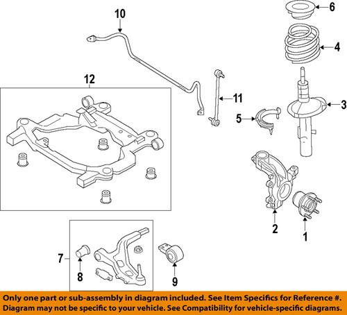 Ford oem bb5z-3079-b control arm/suspension control arm