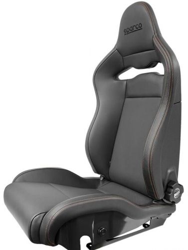 Sparco 00974zglnrrsdx spx series passenger side street racing seat black