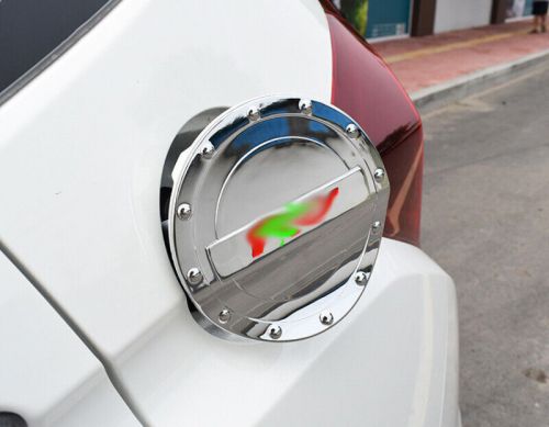 1pcs for honda fit jazz 2014-2020 abs chrome exterior fuel tank cap cover trim