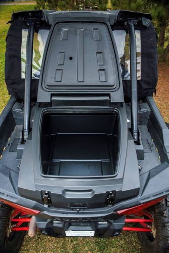 Highlands utv cargo box custom fit for 2013-23 polaris rzr xp1000, turbo, &amp; more