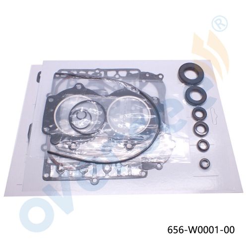 656-w0001-00 gasket kit set for yamaha complete outboard engine  25 hp 2 cyl