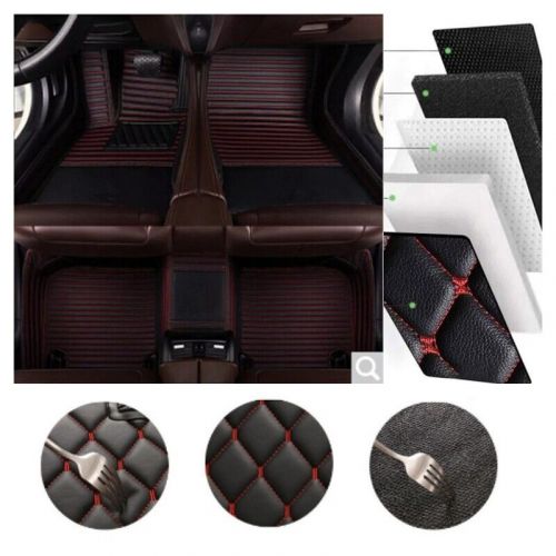 For volvo models car mat carpets waterproof leather easy clean installation gm