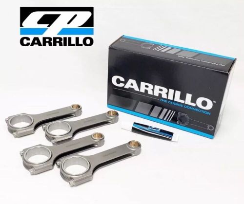 Carrillo pro-h connecting rods w/wmc bolts for subaru ej18 ej20 ej257 wrx sti