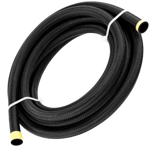 An6 6an 3/8&#034; fuel line hose stainless steel oil fuel hose line gas cpe 10ft