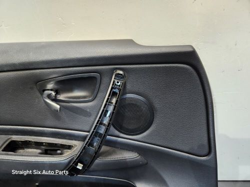 ✅ 08-13 oem bmw e88 convertible front left driver door card panel sensatec black