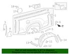 Genuine toyota bumper cover clip 90467-05170