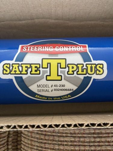 Safe-t-plus steering control stabilizer, blue, model 41-230, open box