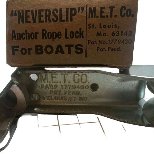 Bis neverslip anchor rope lock new in original box