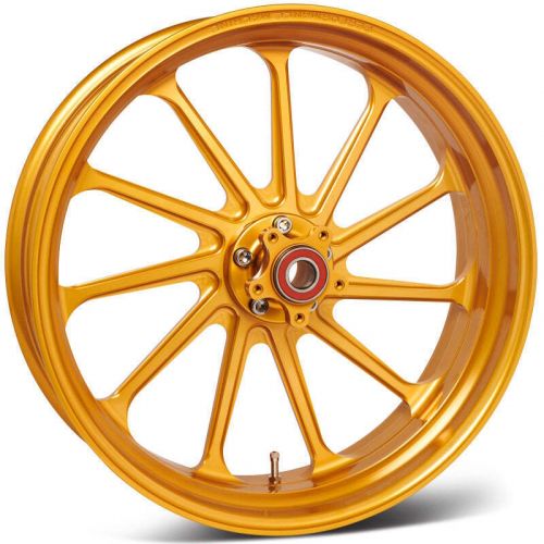 Performance machine 21x3.5 forged wheel assault  - gold ano