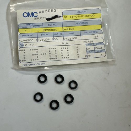 6 oem volvo penta gearlube gearoil drain o-ring sx-m sx-a dps-a 3852045 3855081