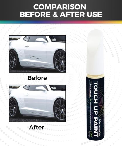 Touch up paint pen,touch for cars,car 1 ounce (pack of 1), white