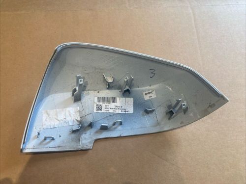 Bmw 3 series drivers off right side alpine white wing mirror cover 7274214-07