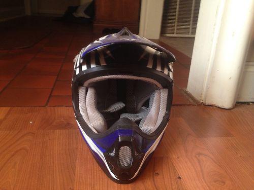 Blue and white vega youth helment for sale!!!