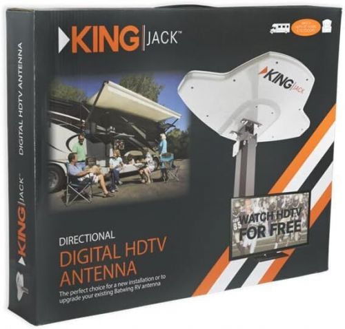 King oa8301 jack replacement head hdtv directional over-the-air antenna black