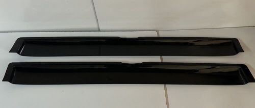 Wind deflector rain guard toyota highlander 2020-2023 window visors clim art