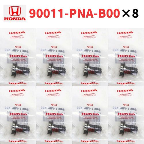 Honda genuine acura civic rsx tsx k20 k24 flywheel bolt 8-set 90011-pna-b00x8