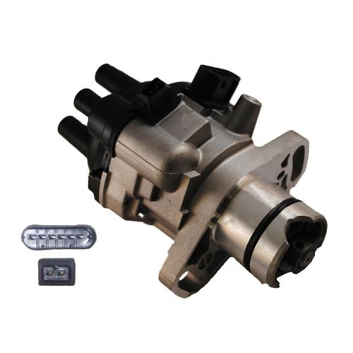 Ignition distributor w/ cap rotor coil dodge mitsubishi eagle plymouth 2.4l new