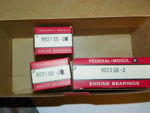 Ford truck 221 85/90hp 1936-38 federal mogul engine bearings 388m-2 (.002)